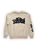 graffiti crewneck [beige]