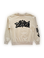 graffiti crewneck [beige]