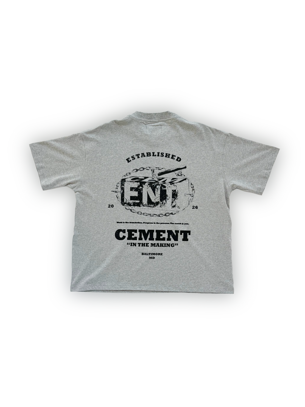 foundation tee [heather gray]