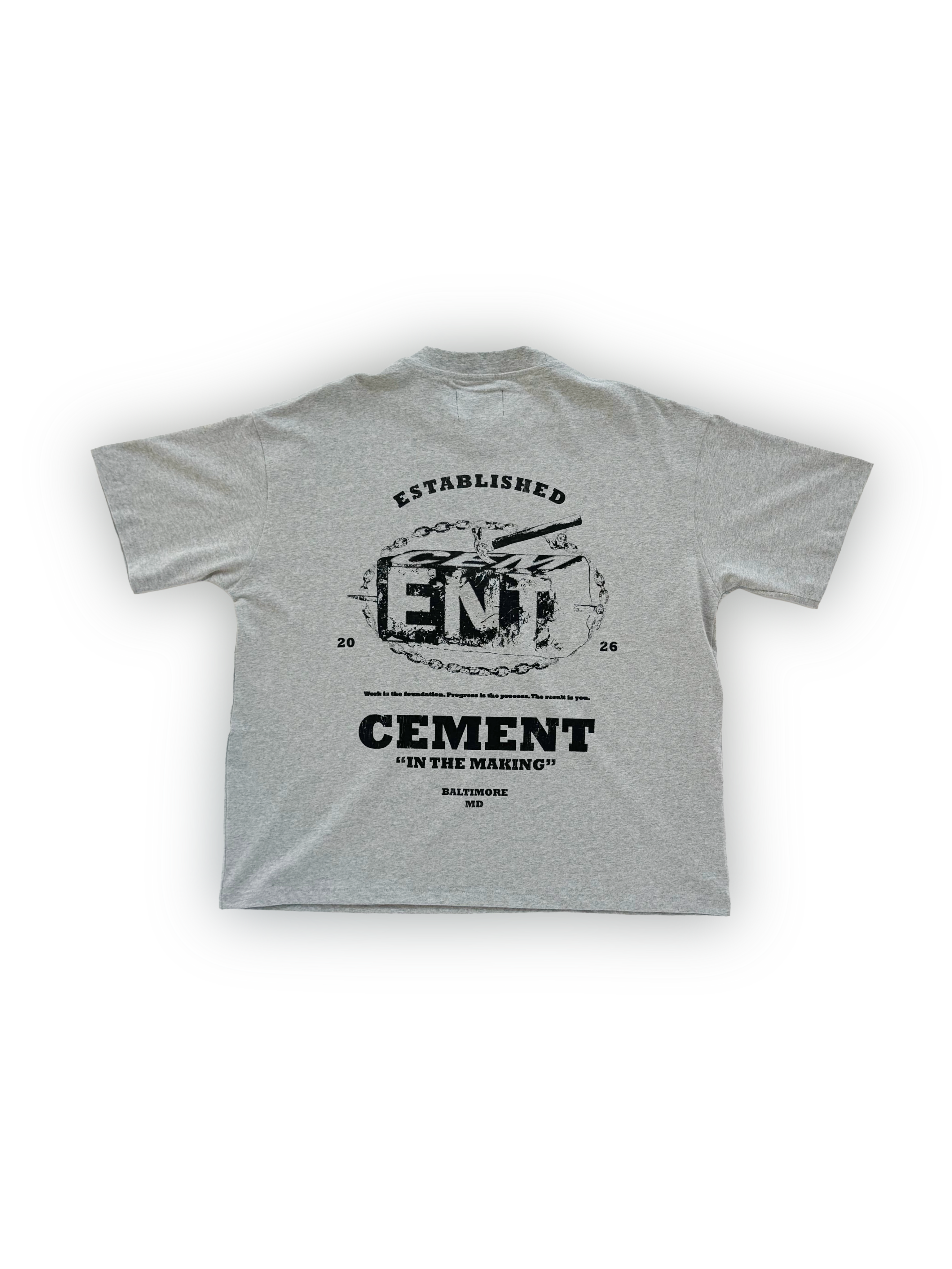 foundation tee [heather gray]