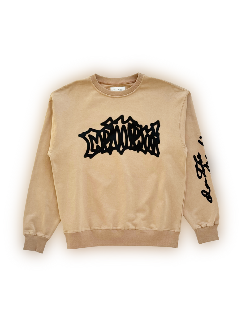 graffiti crewneck [tan]