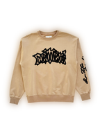 graffiti crewneck [tan]