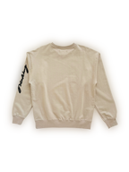 graffiti crewneck [beige]