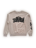 graffiti crewneck [light gray]