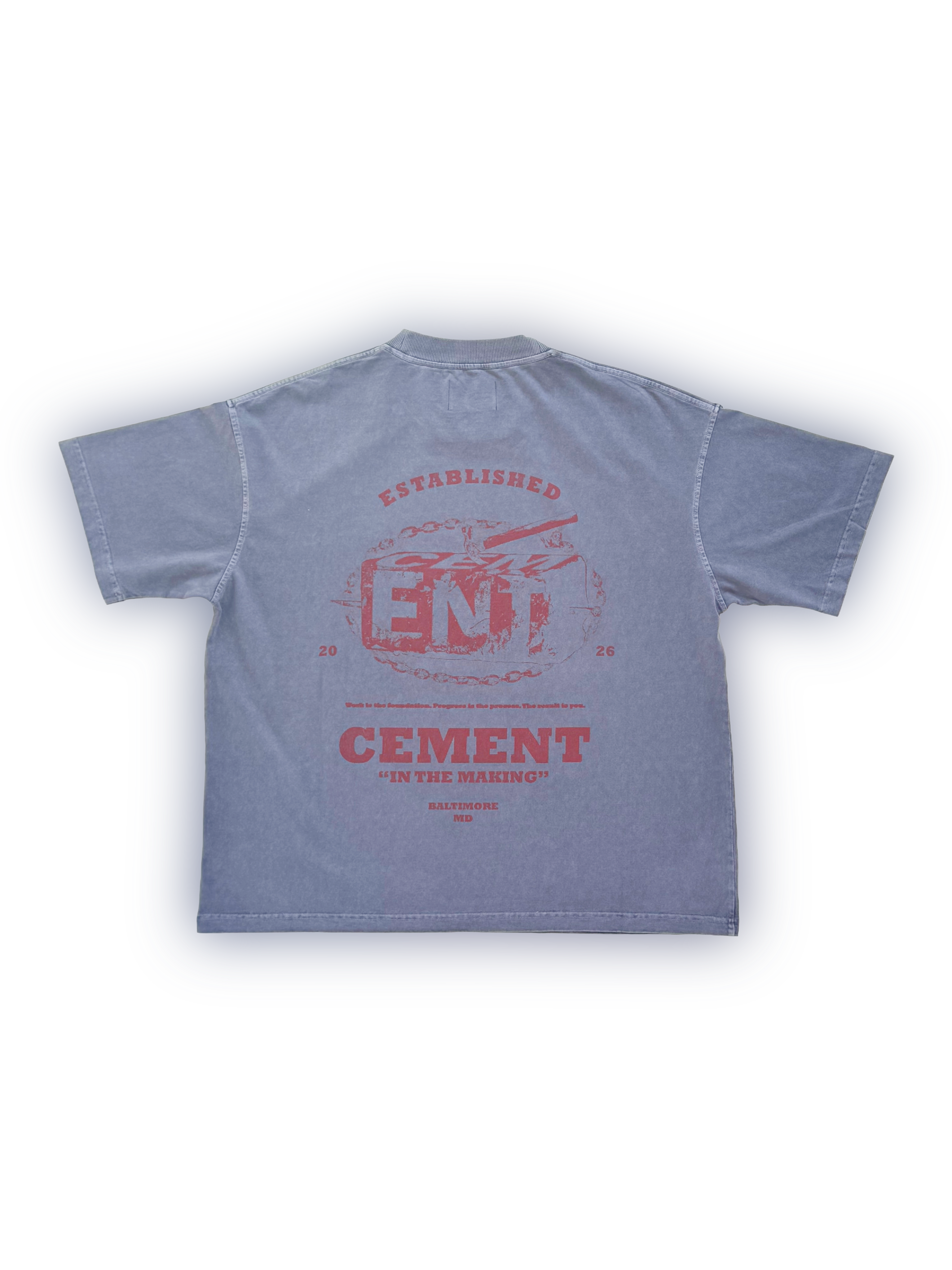 foundation tee [vintage charcoal gray]