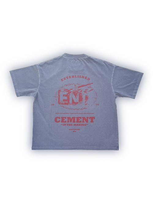 foundation tee [vintage charcoal gray]